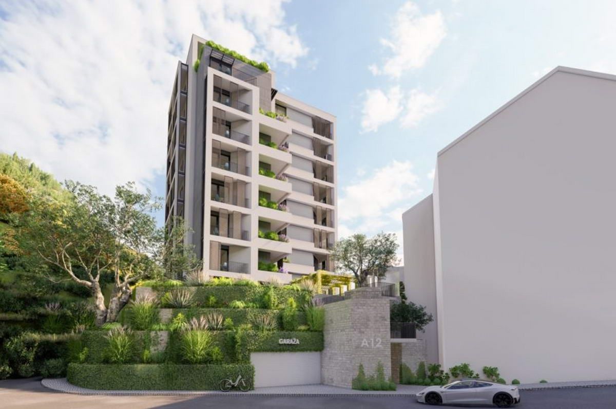 Na prodaju nov luksuzan jednosoban stan 43m2 blizu plaže u Rafailovićima - Amfora Real Estate