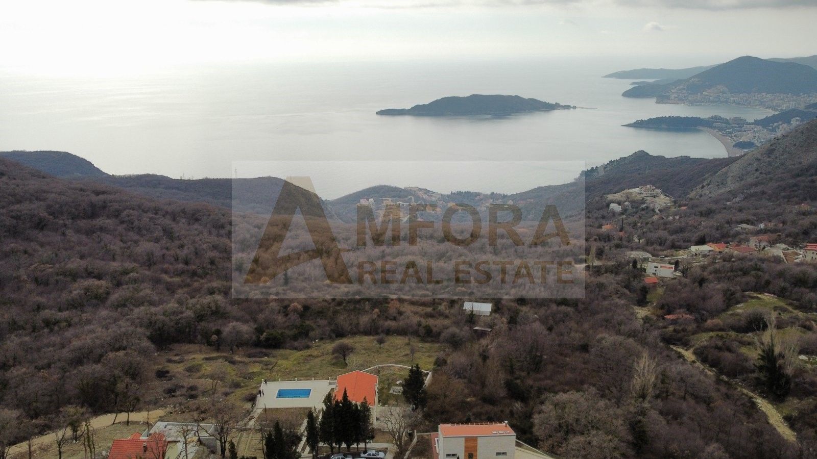 Kuća sa bazenom i pogledom na more u Kuljačama - Amfora Real Estate