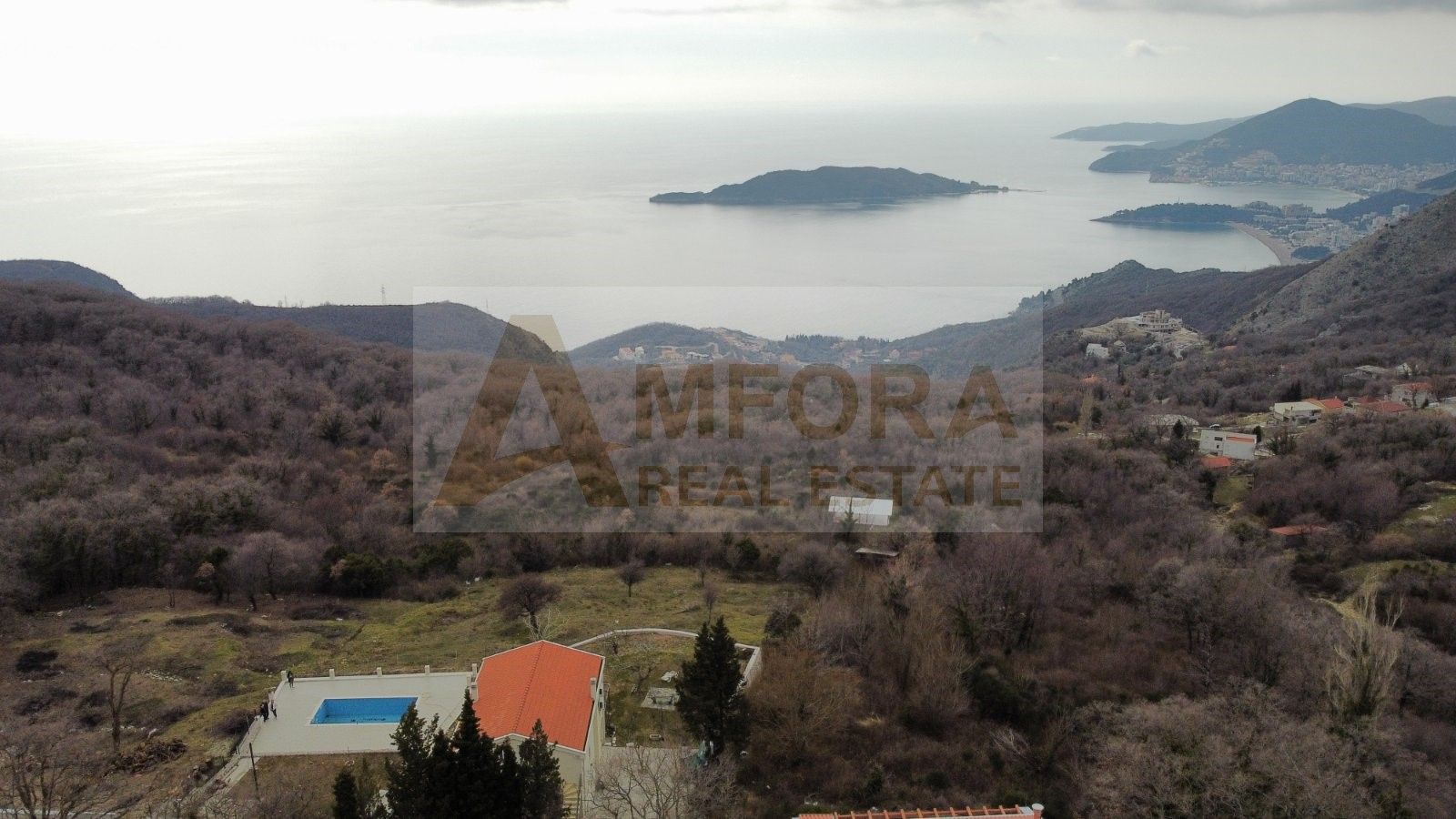 Kuća sa bazenom i pogledom na more u Kuljačama - Amfora Real Estate