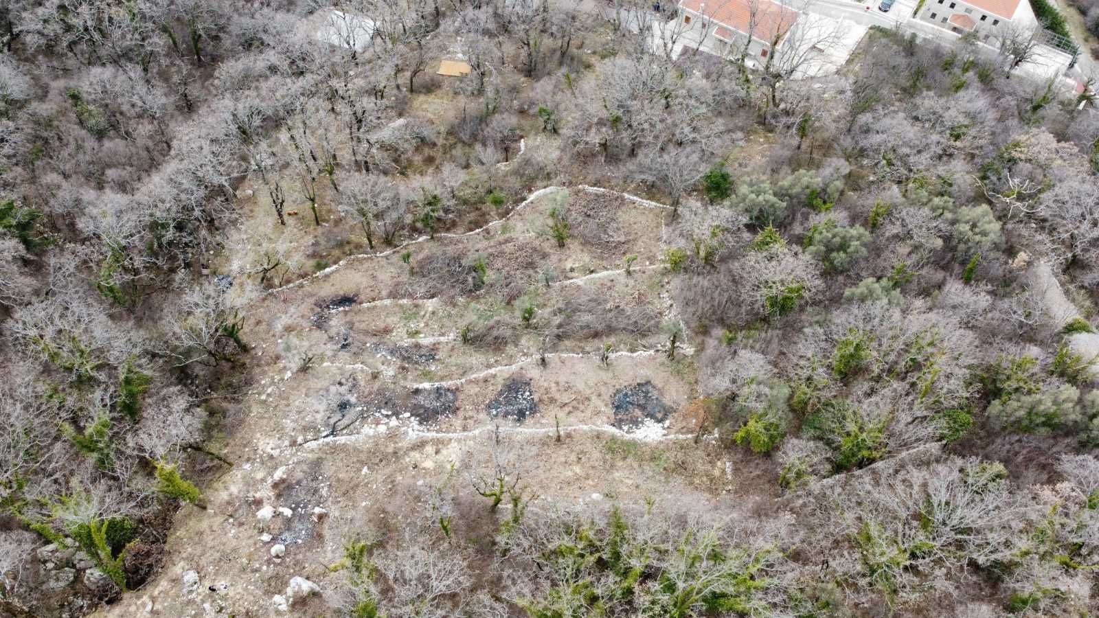 Urbanizovan plac sa prelepim pogledom na more u Kuljačama, opština Budva - 2170 m² - Amfora Real Estate