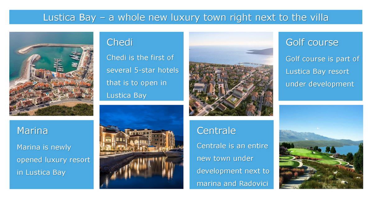 Na prodaju građevinski plac sa odobrenim projektom za vilu u Radovićima, Luštica - Amfora Real Estate