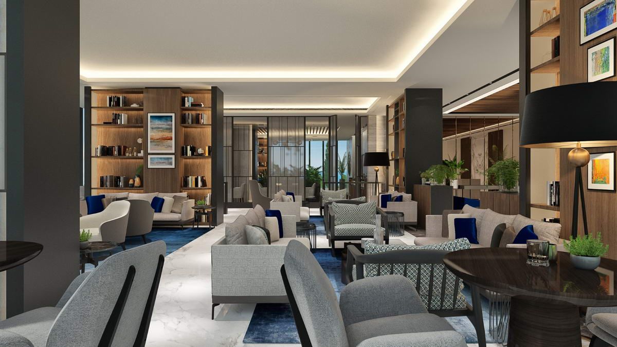 Prelep jednosoban stan (49,84m2) u novom stambeno-hotelskom kompleksu Skyline.Bečići - Amfora Real Estate