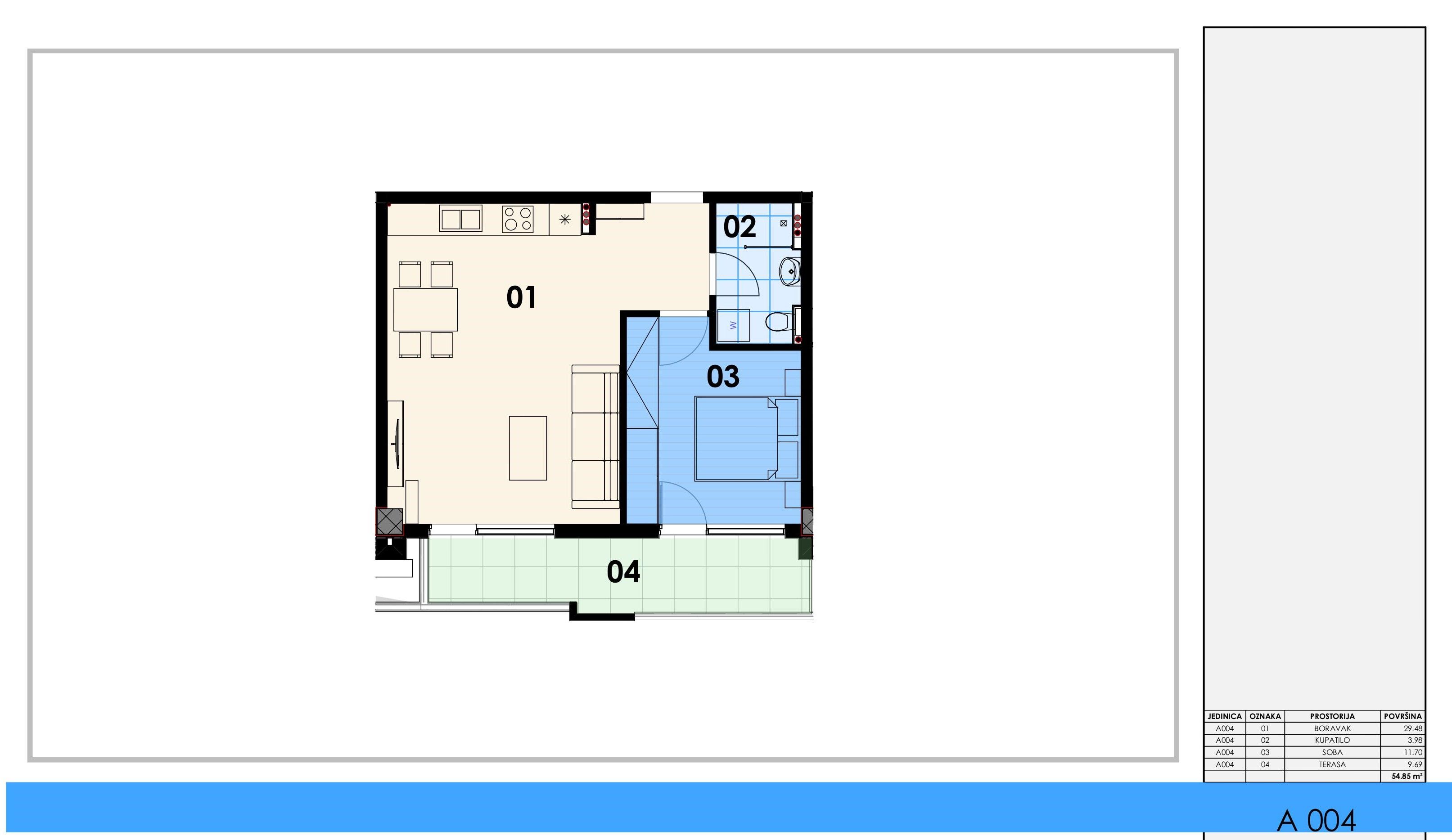 Prodaja stanova u luksuznoj zgradi,Budva,Rozino - Amfora Real Estate