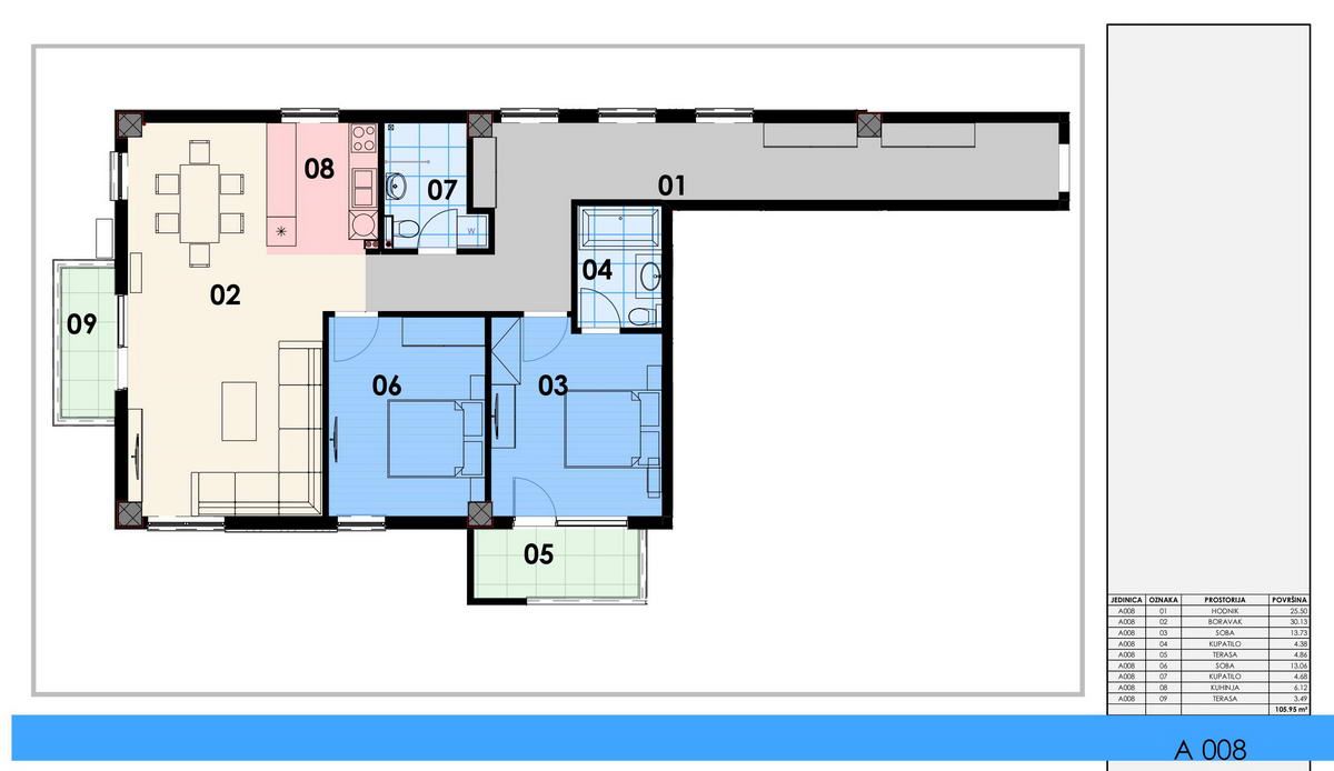 Prodaja stanova u luksuznoj zgradi,Budva,Rozino - Amfora Real Estate