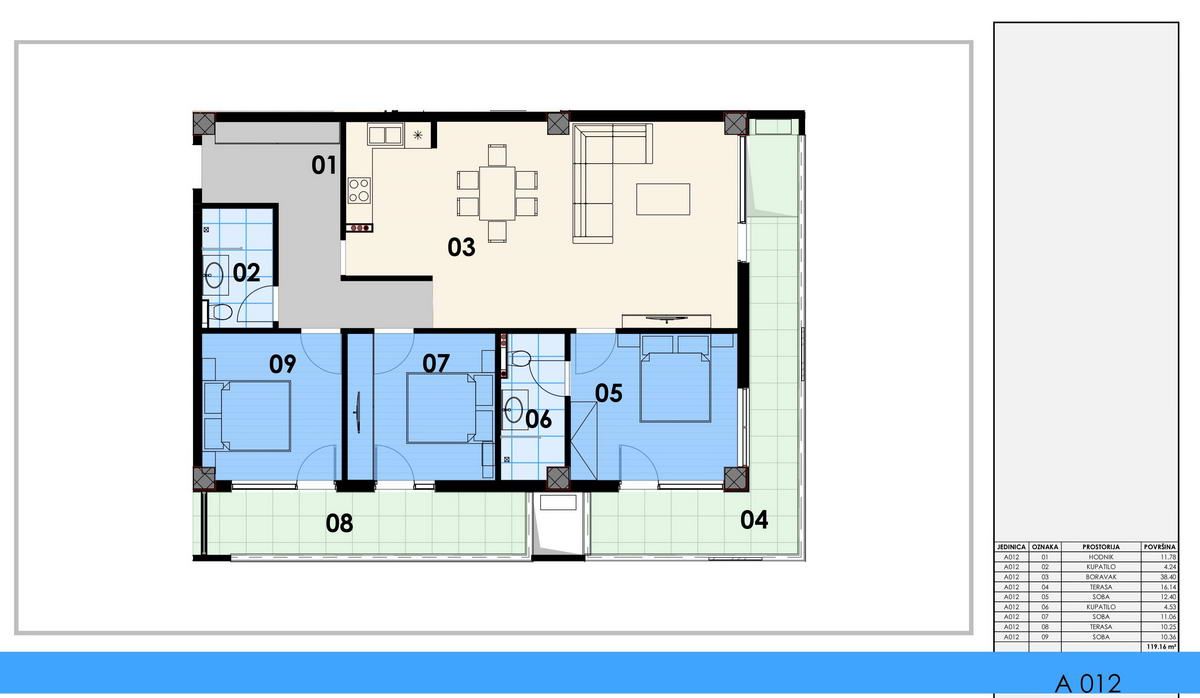 Prodaja stanova u luksuznoj zgradi,Budva,Rozino - Amfora Real Estate