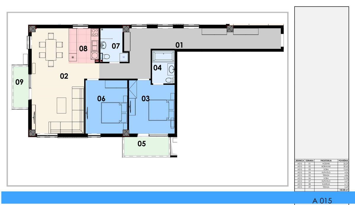 Prodaja stanova u luksuznoj zgradi,Budva,Rozino - Amfora Real Estate