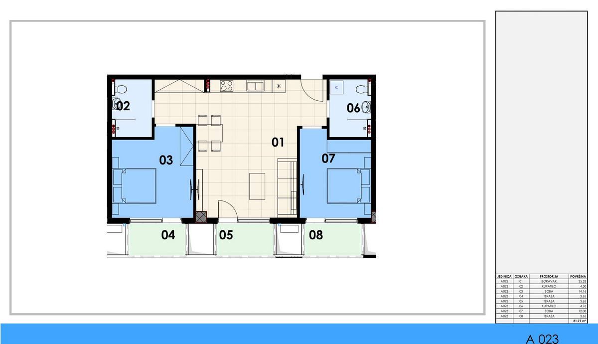 Prodaja stanova u luksuznoj zgradi,Budva,Rozino - Amfora Real Estate