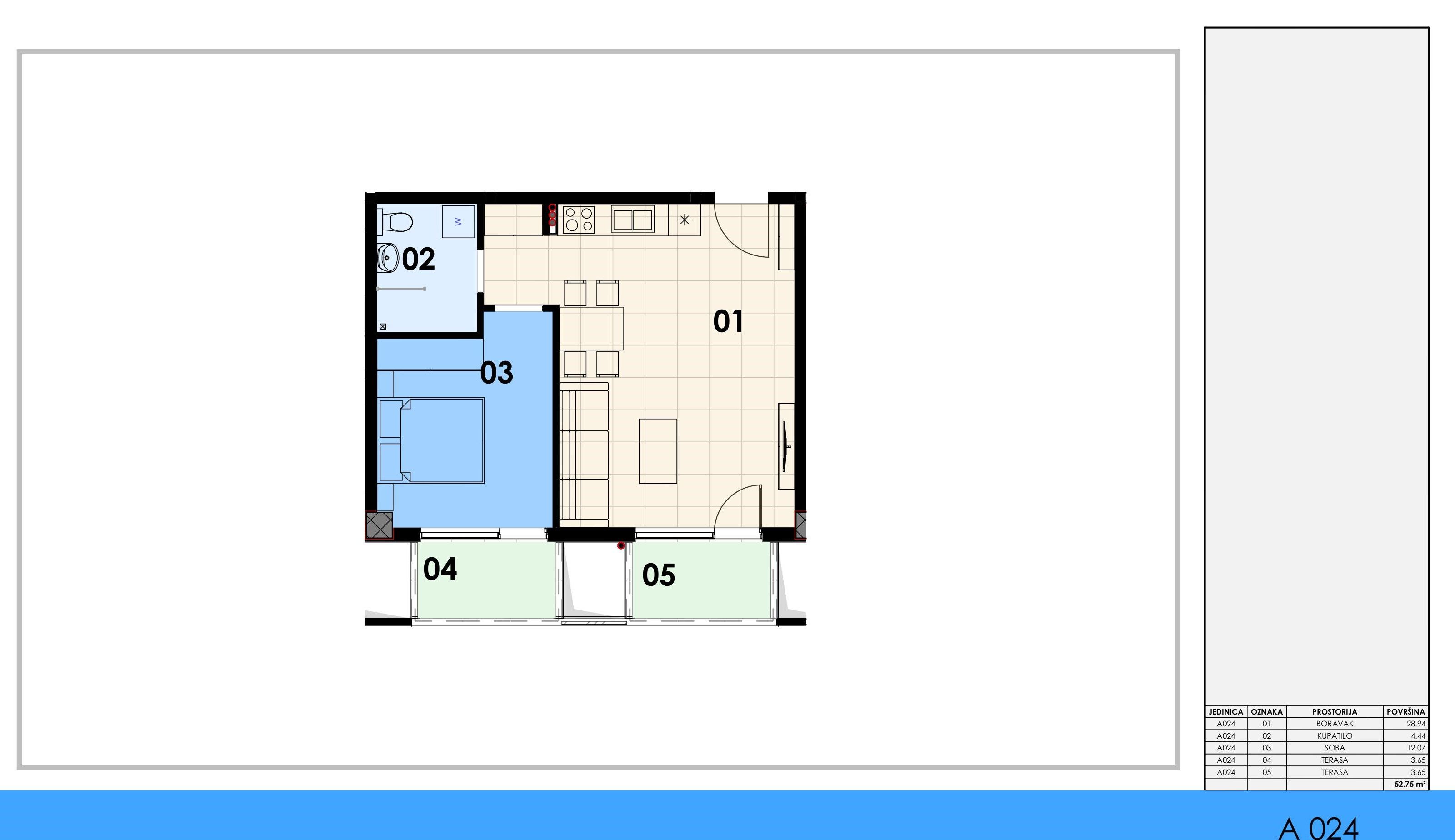 Prodaja stanova u luksuznoj zgradi,Budva,Rozino - Amfora Real Estate
