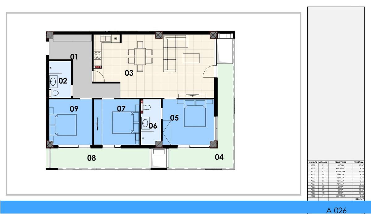 Prodaja stanova u luksuznoj zgradi,Budva,Rozino - Amfora Real Estate
