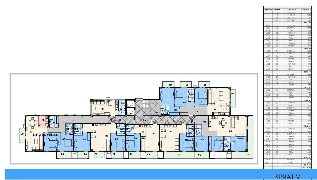 Prodaja stanova u luksuznoj zgradi,Budva,Rozino - Amfora Real Estate