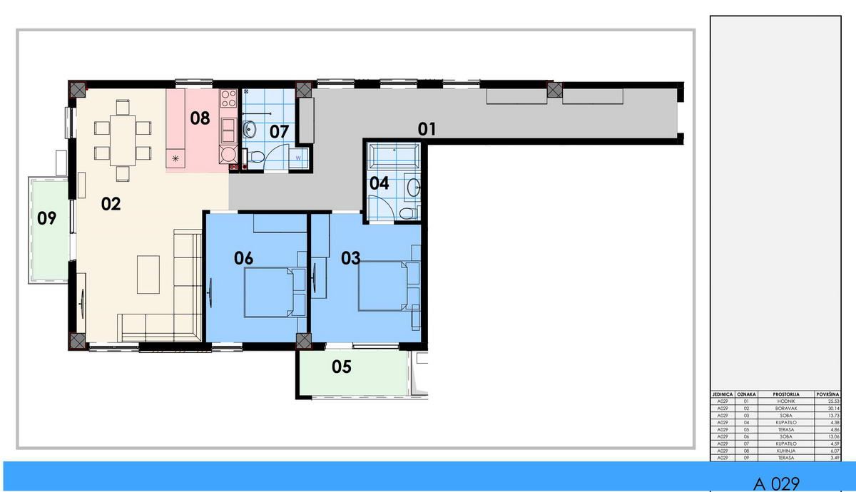 Prodaja stanova u luksuznoj zgradi,Budva,Rozino - Amfora Real Estate