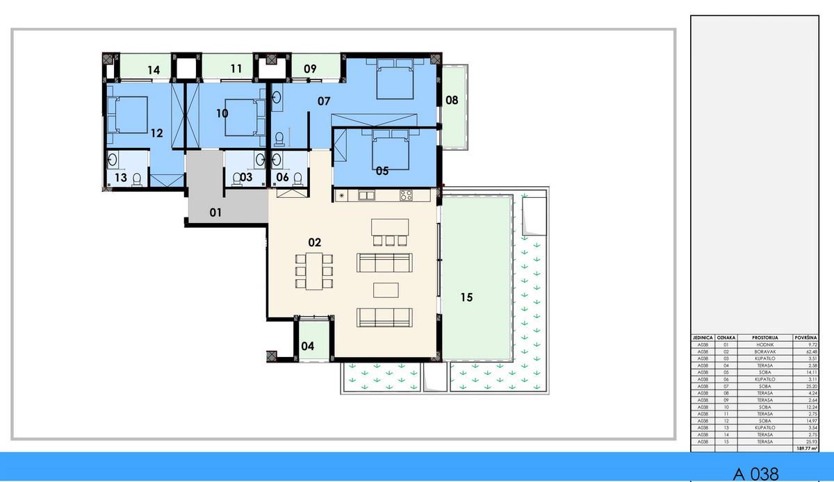 Prodaja stanova u luksuznoj zgradi,Budva,Rozino - Amfora Real Estate