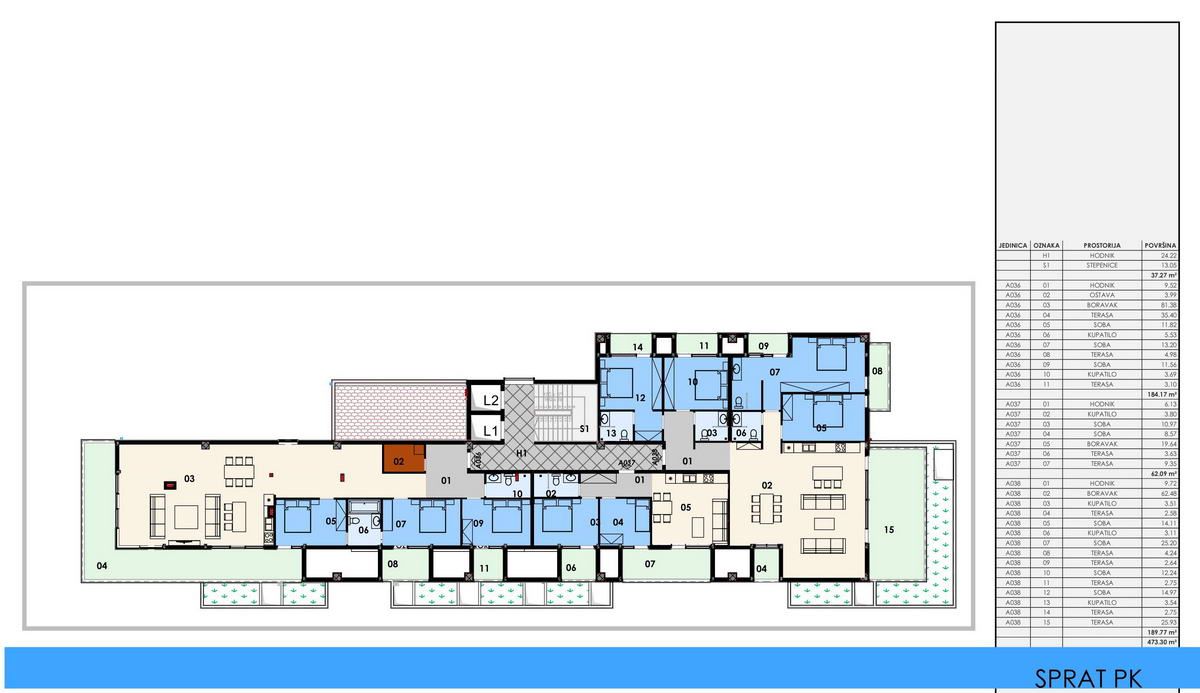 Prodaja stanova u luksuznoj zgradi,Budva,Rozino - Amfora Real Estate