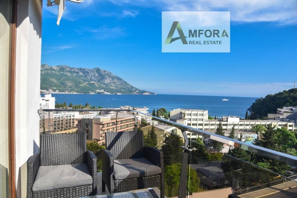 Na prodaju tri prelepa stana (175m2) sa pogledom na more.Becici - Amfora Real Estate