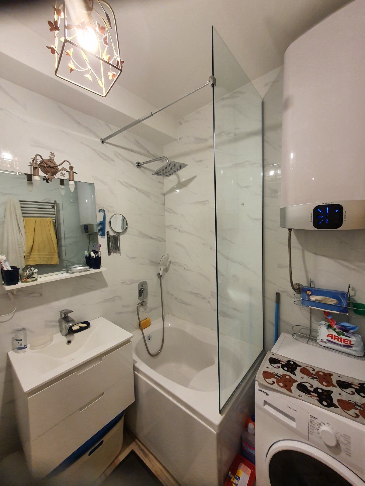 Jednosoban stan sa 51m2 + 57m2 krovna terasa sa đakuzijem i panoramskim pogledom na more,Becici-Sunny Side - Amfora Real Estate