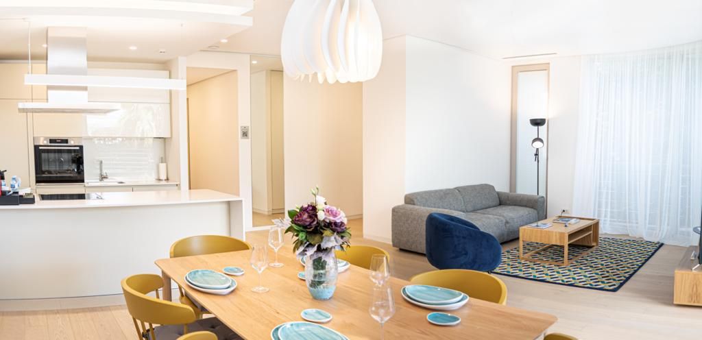 Luksuzan dvosoban stan u rezidencijalnom kompleksu DUKLEY GARDENS,Zavala. - Amfora Real Estate