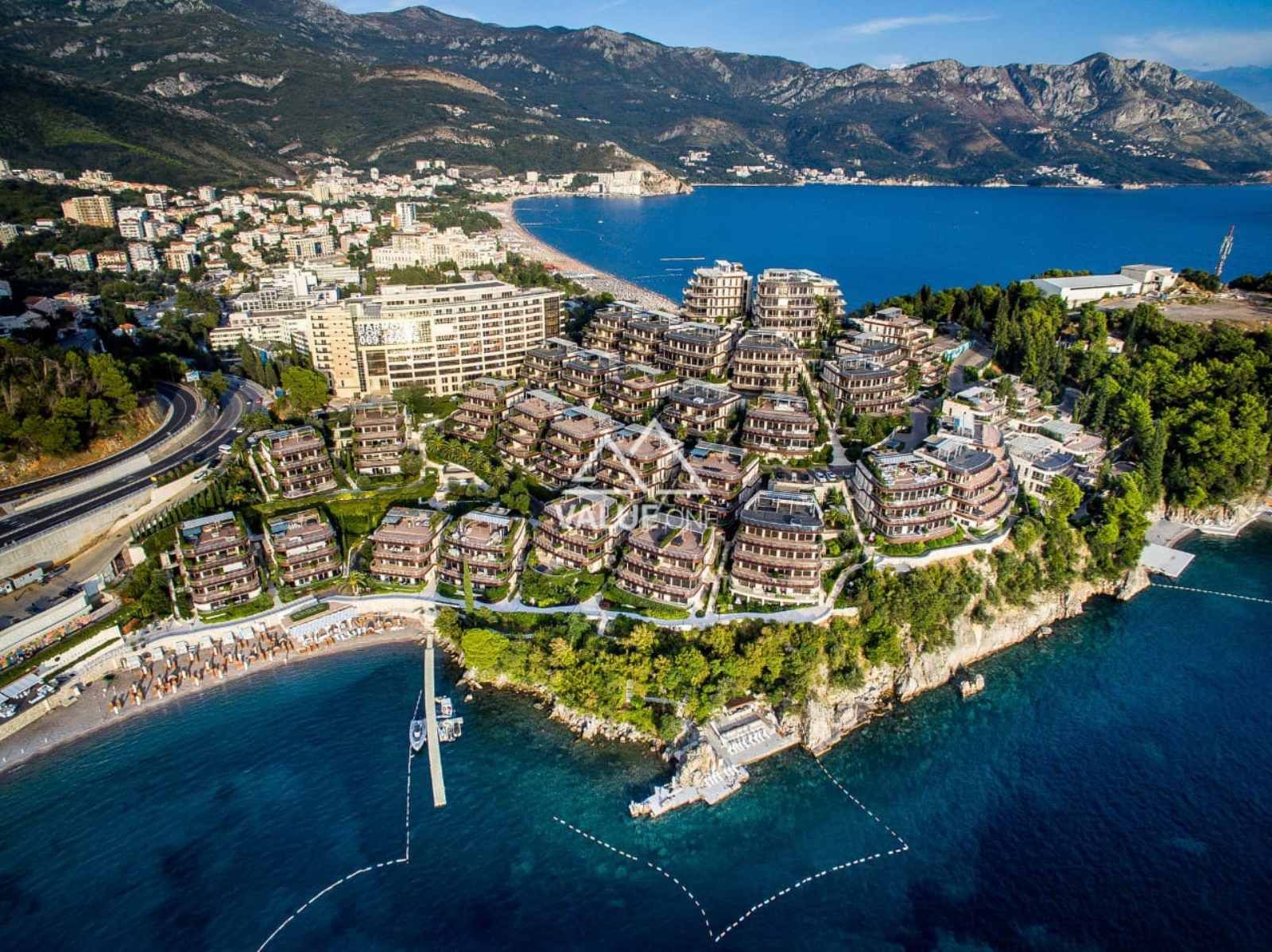 Luksuzan dvosoban stan u rezidencijalnom kompleksu DUKLEY GARDENS,Zavala. - Amfora Real Estate