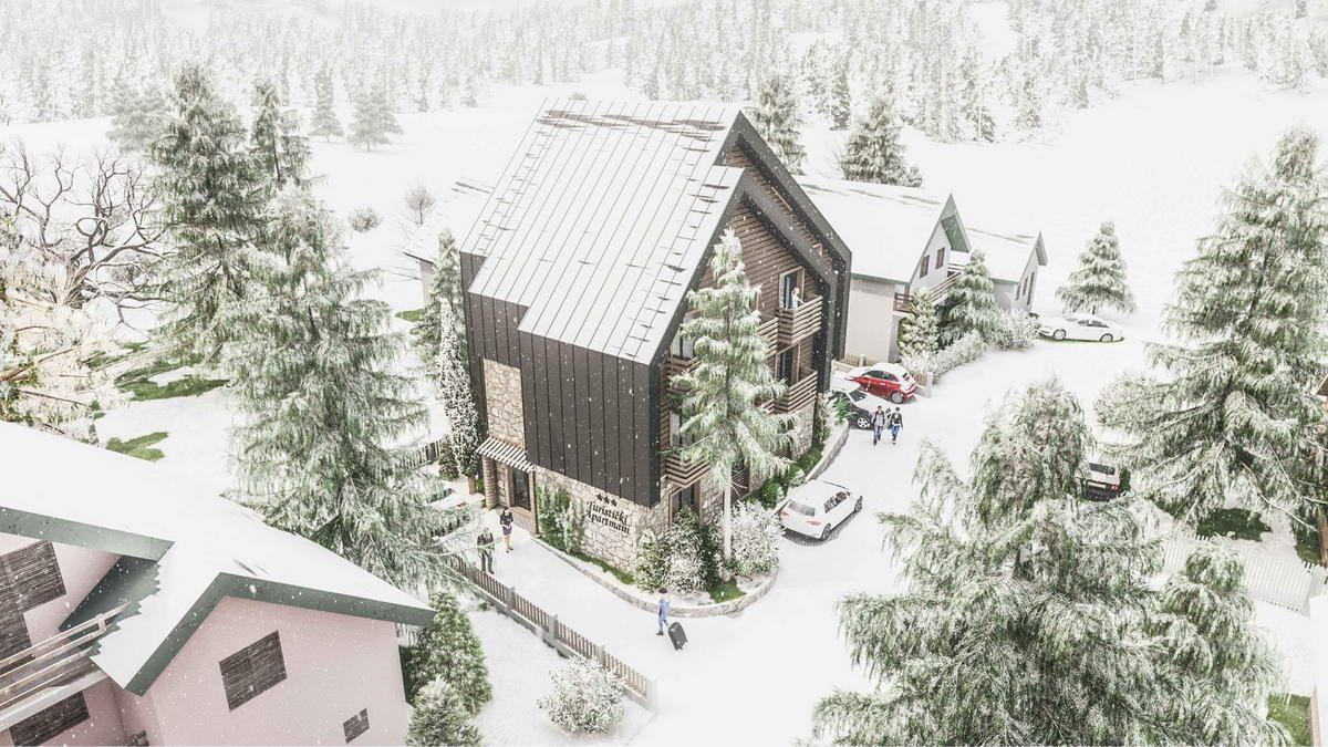 Plac 440m2 sa projektom i gradjevinskom dozvolom,Javorovača-Žabljak. - Amfora Real Estate