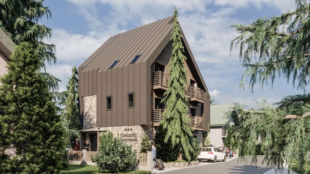 Plac 440m2 sa projektom i gradjevinskom dozvolom,Javorovača-Žabljak. - Amfora Real Estate