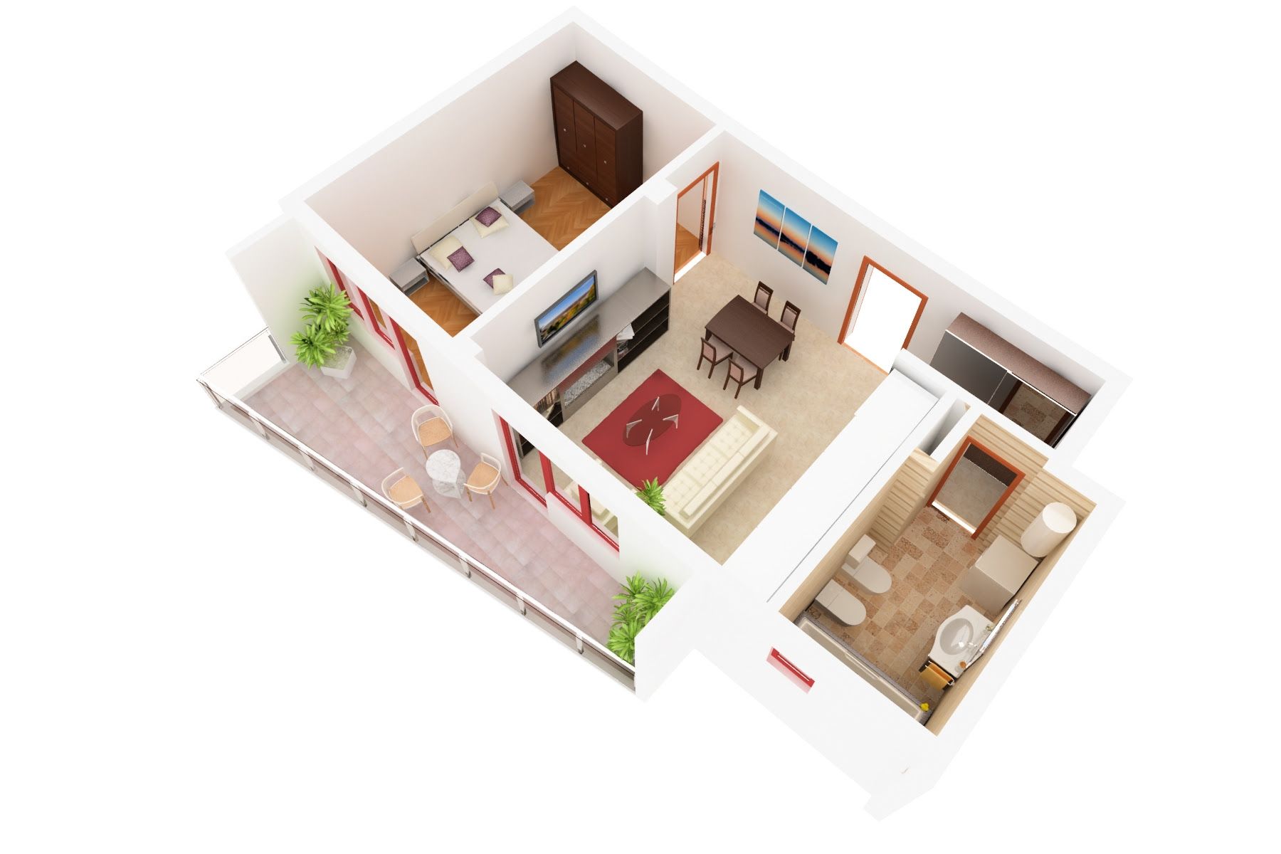 Na prodaju nov jednosoban stan 58 m² – Anatolia, Bečići - Amfora Real Estate