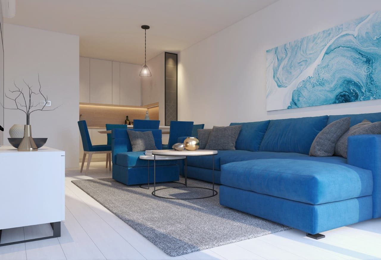 Jednosoban luksuzno opremljen stan 57m2 sa delimičnim pogledom na more.Becici (STAN SE PRODAJE SA GARAZNIM MESTOM I BICE KOMPLETNO OPREMLJEN) - Amfora Real Estate