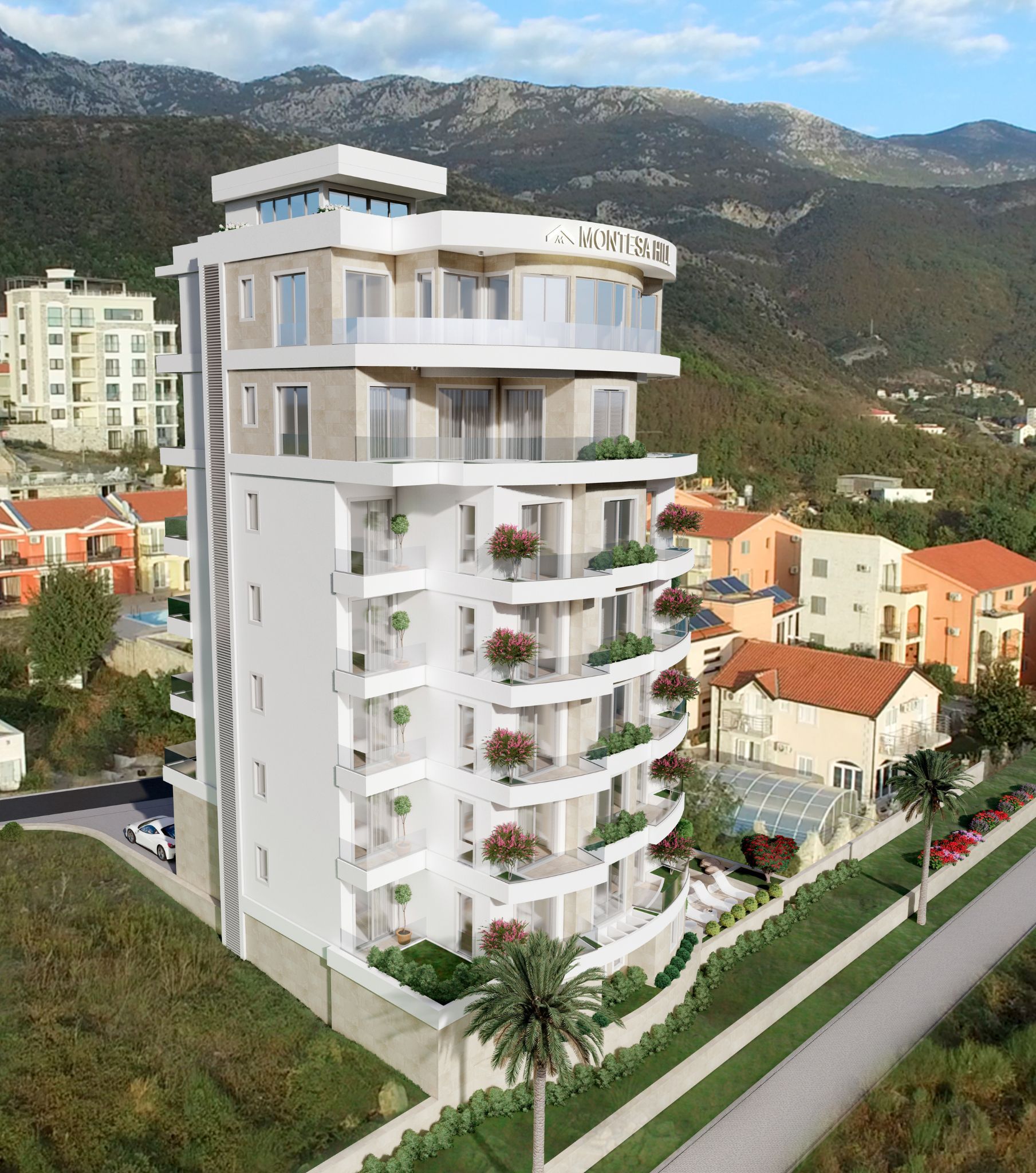 Luksuzni stanovi u novogradnji u novom premium kompleksu u Bečićima - Amfora Real Estate