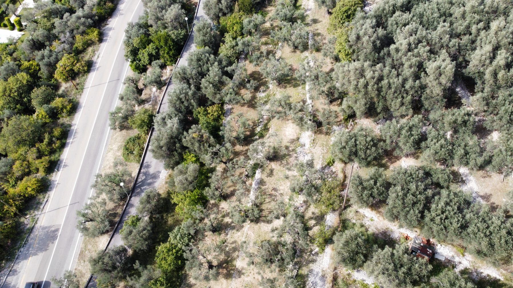 Gradjevinski plac 1650m2 sa nezagradivim pogledom na more, Reževici-Budva - Amfora Real Estate