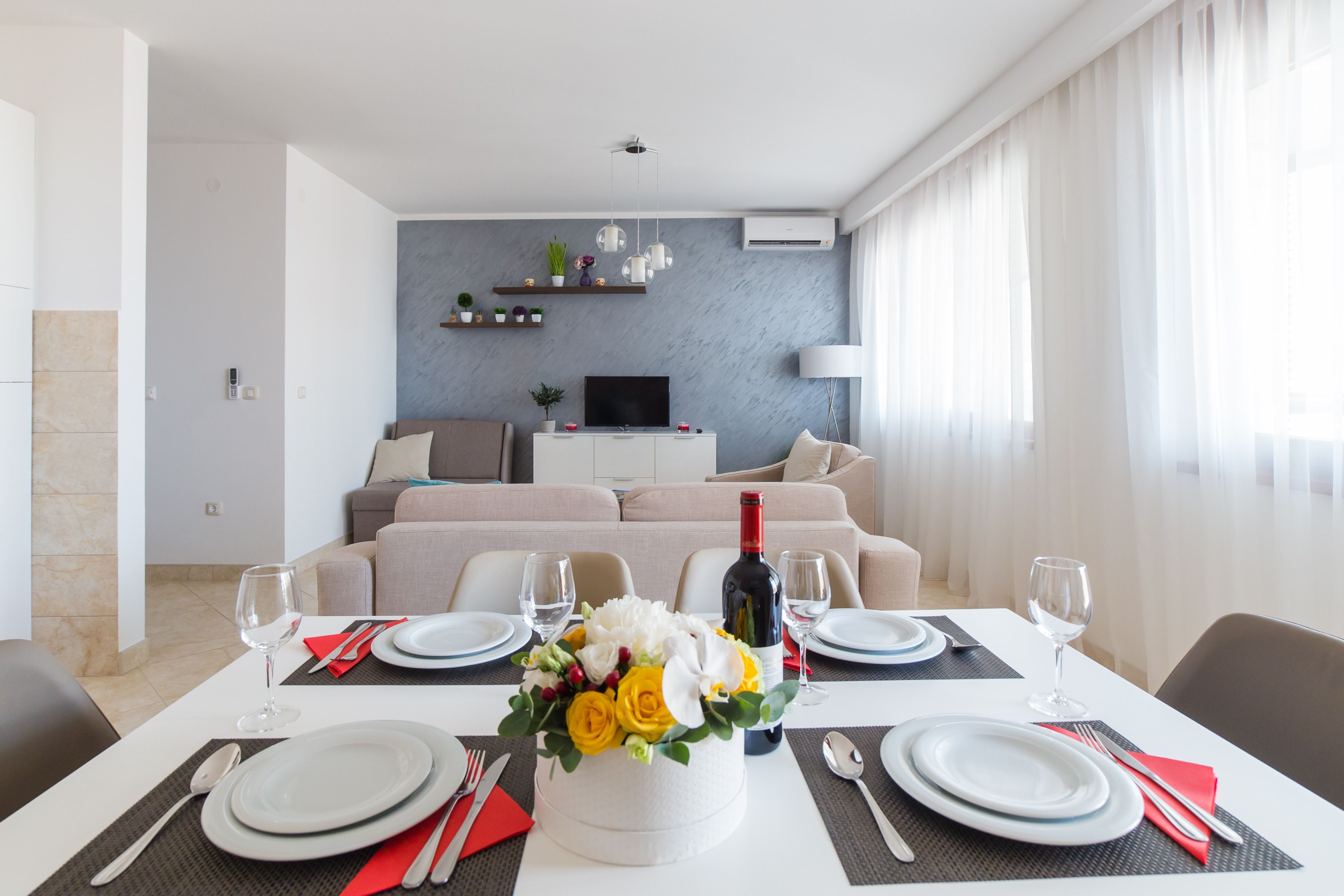 Nov jednosoban stan površine 72m2 sa pogledom na more,Anatolia 3, Bečići. - Amfora Real Estate