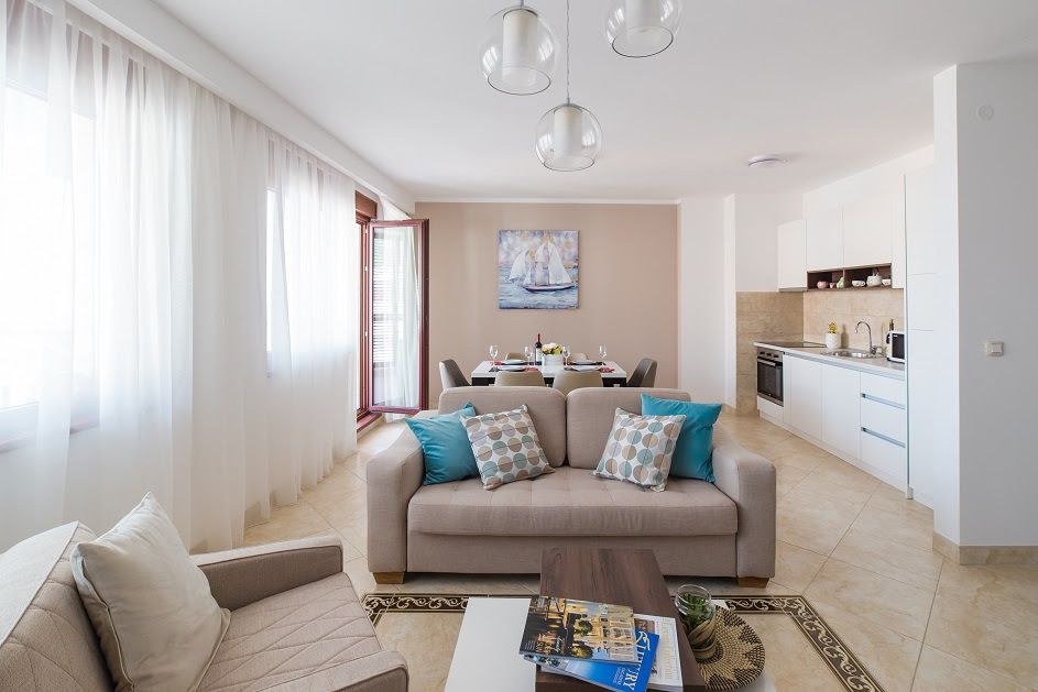 Nov jednosoban stan površine 72m2 sa pogledom na more,Anatolia 3, Bečići. - Amfora Real Estate