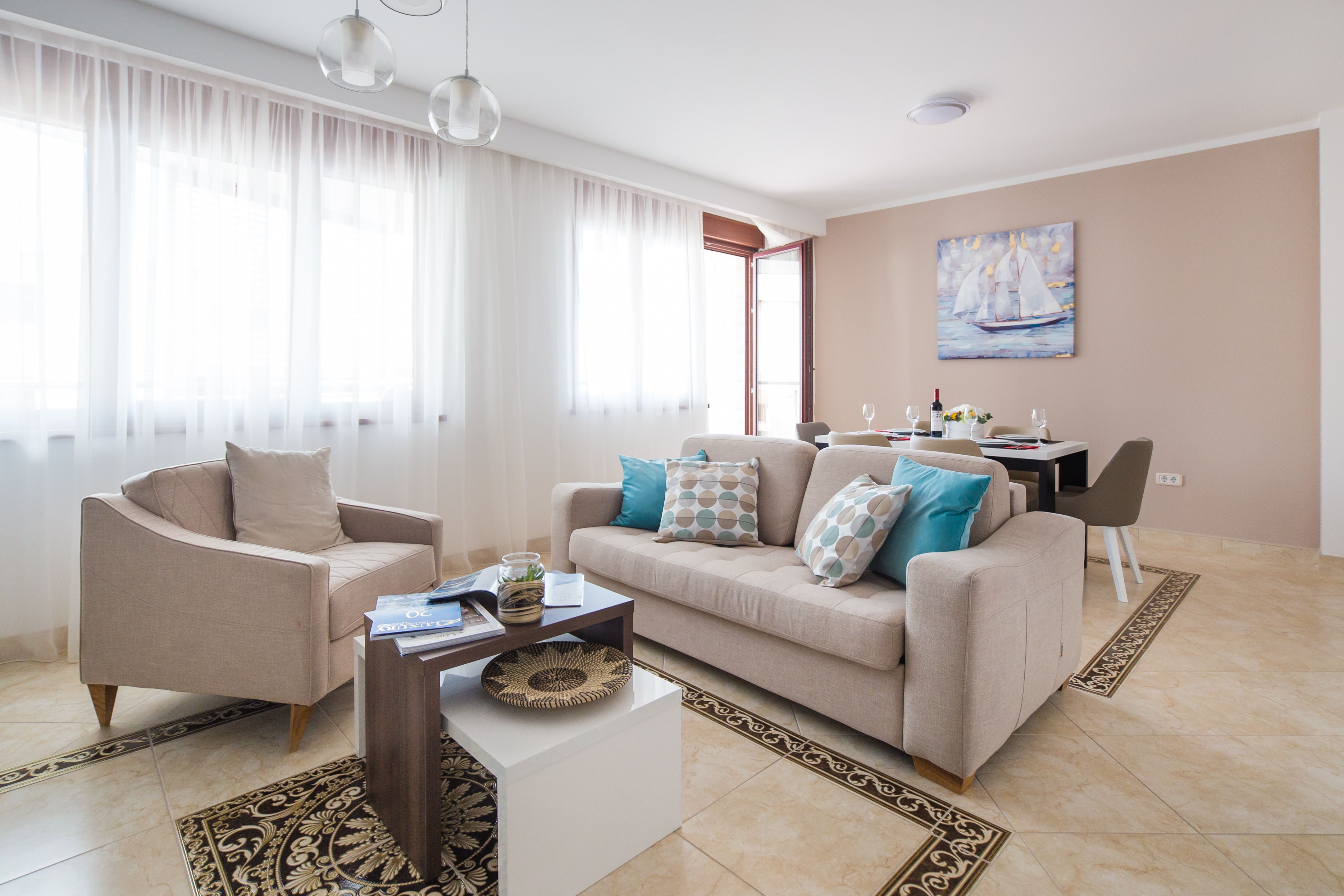 Nov jednosoban stan površine 72m2 sa pogledom na more,Anatolia 3, Bečići. - Amfora Real Estate