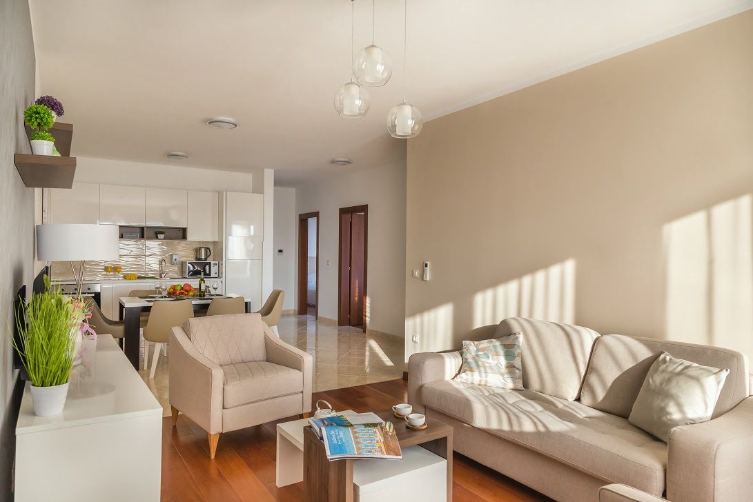 Nov trosoban stan površine 107m2 sa panoramskim pogledom na more,Bečići. - Amfora Real Estate