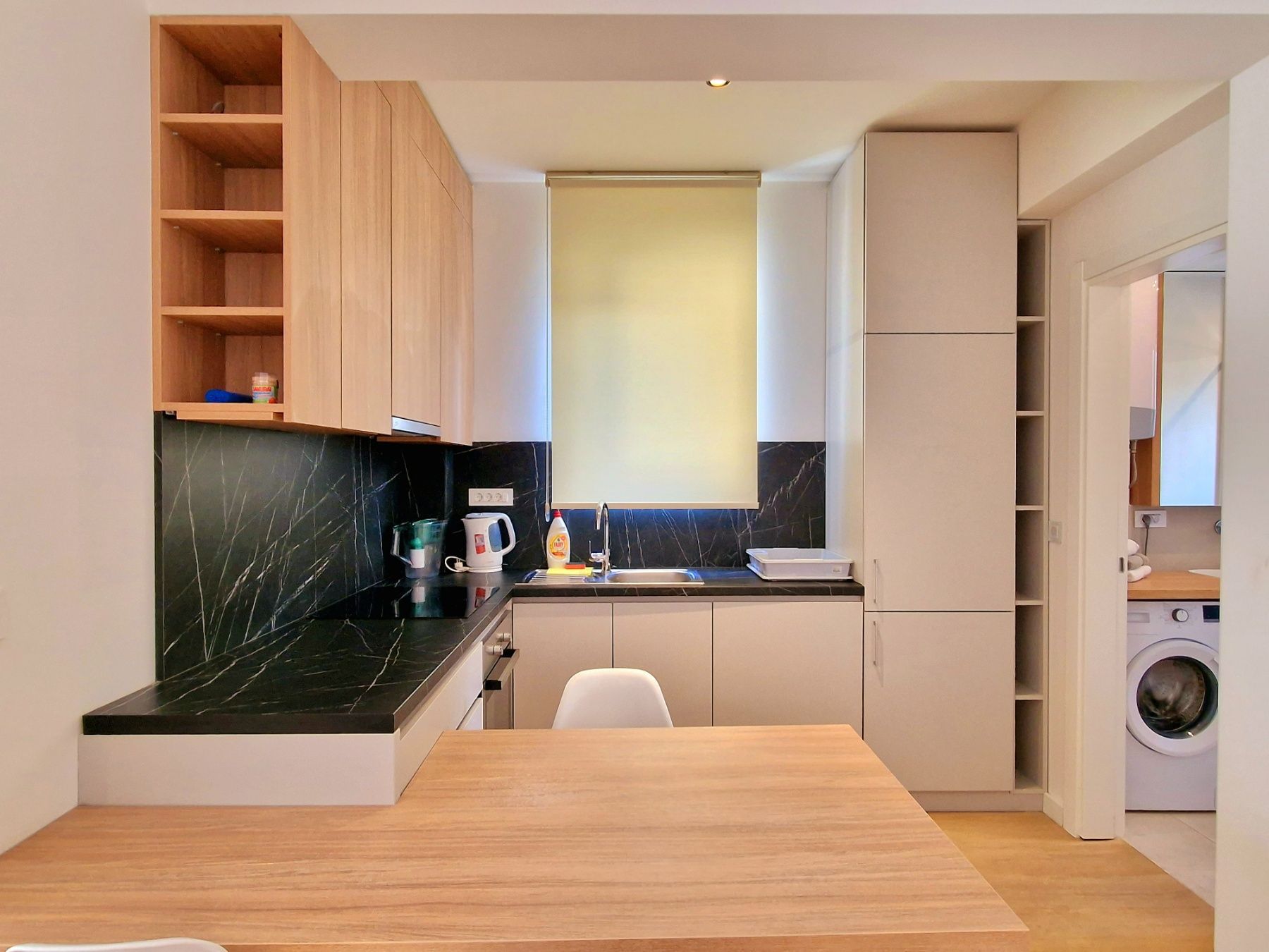 Luksuzan jednosoban stan 41m2,sa delimičnim pogledom na more ,Becici. - Amfora Real Estate