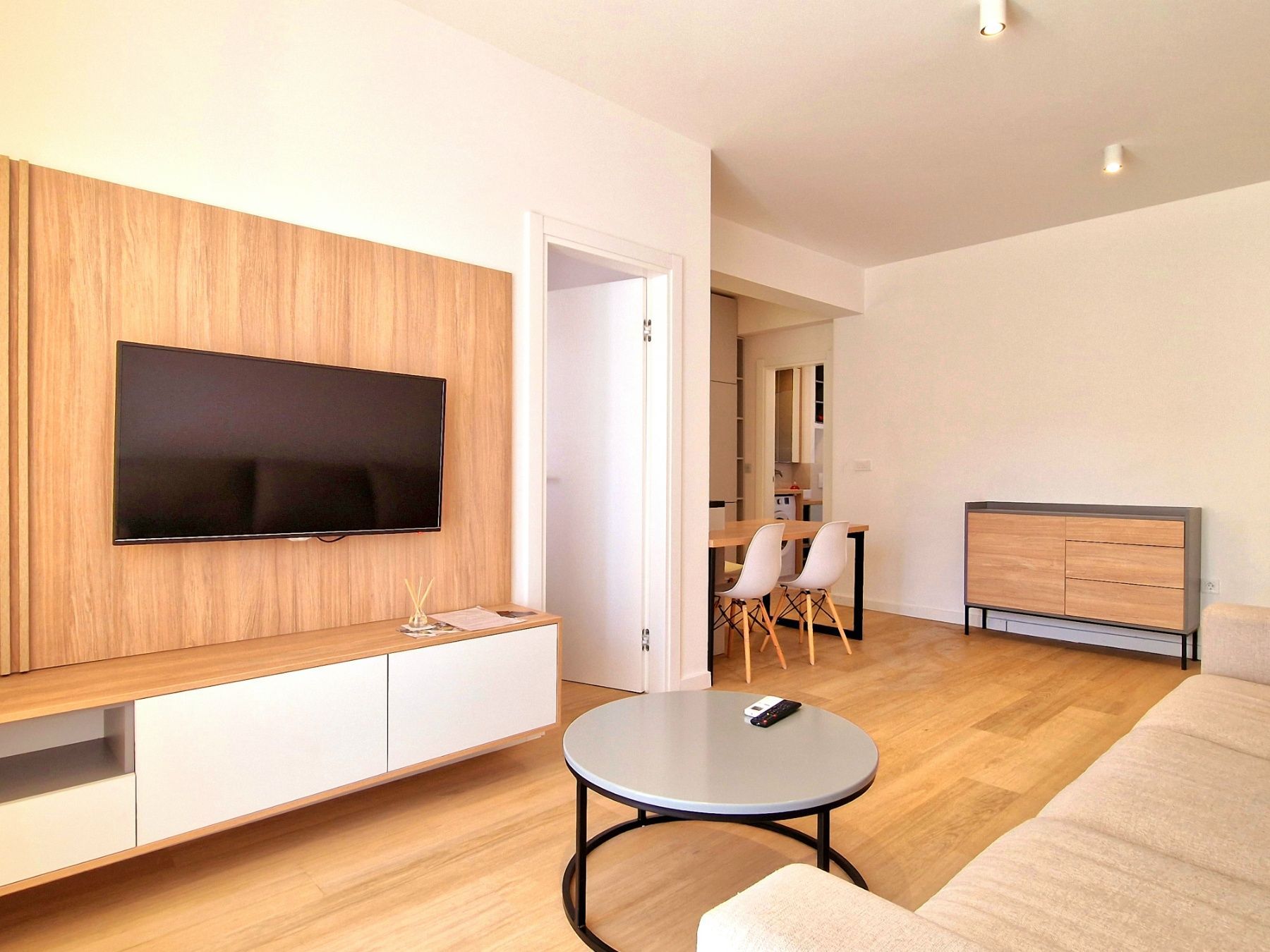 Luksuzan jednosoban stan 41m2,sa delimičnim pogledom na more ,Becici. - Amfora Real Estate