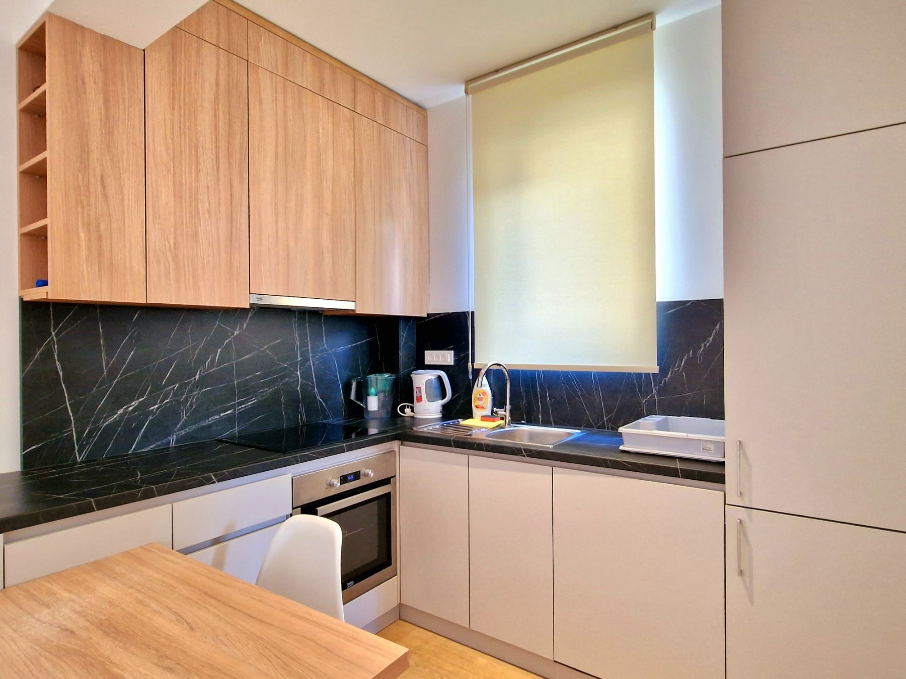 Luksuzan jednosoban stan 41m2,sa delimičnim pogledom na more ,Becici. - Amfora Real Estate