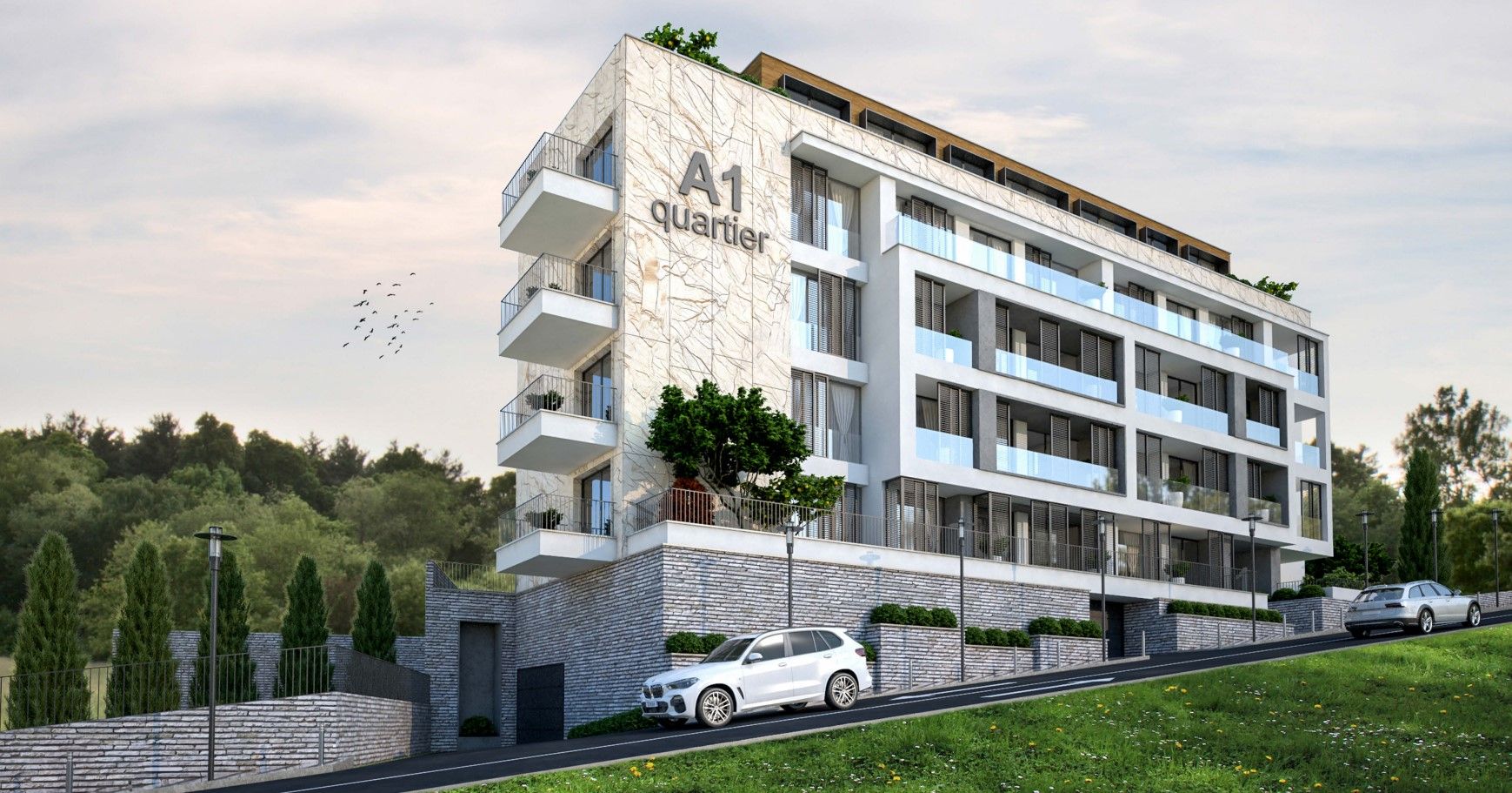 Stanovi u novogradnji, nova zgrada u naselju Dubovica Lux-JEDNOSOBAN STAN 50m2 - Amfora Real Estate