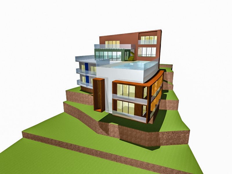 Plac 2550m2 sa otvorenim pogledom na more i idejnim projektom za hotel i vilu, Reževići. - Amfora Real Estate