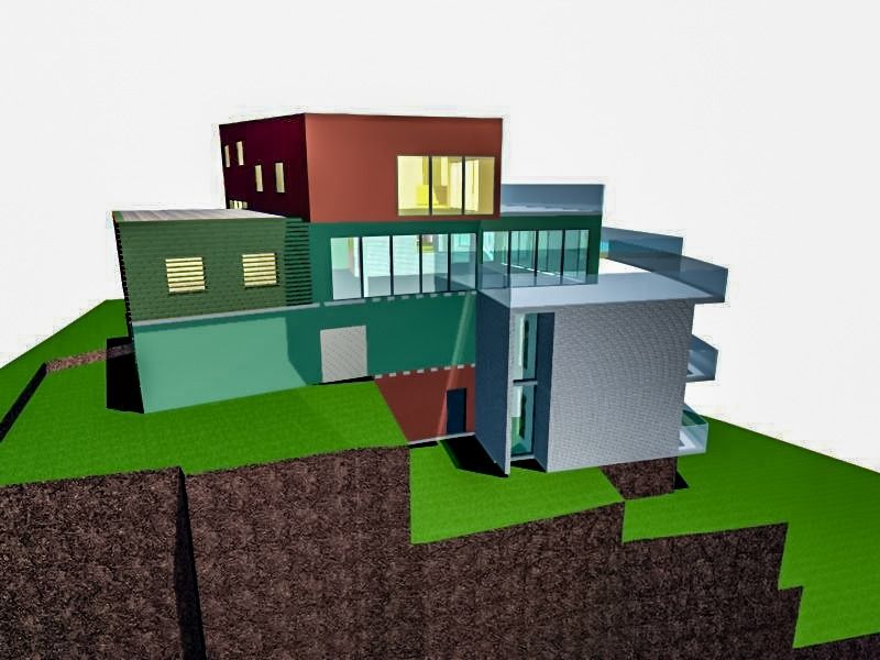 Plac 2550m2 sa otvorenim pogledom na more i idejnim projektom za hotel i vilu, Reževići. - Amfora Real Estate