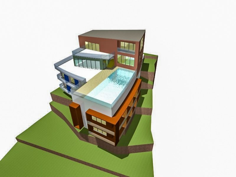 Plac 2550m2 sa otvorenim pogledom na more i idejnim projektom za hotel i vilu, Reževići. - Amfora Real Estate