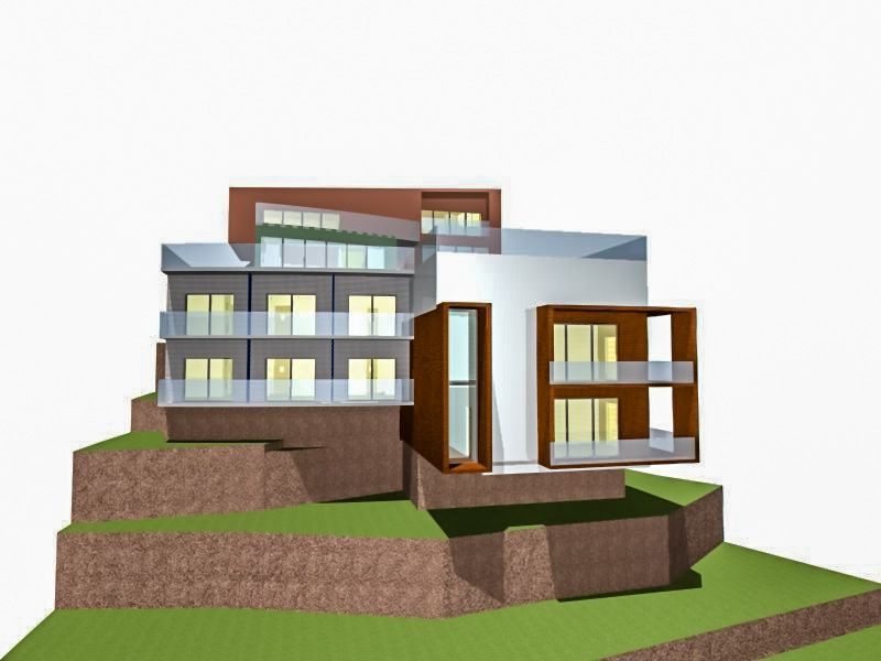 Plac 2550m2 sa otvorenim pogledom na more i idejnim projektom za hotel i vilu, Reževići. - Amfora Real Estate