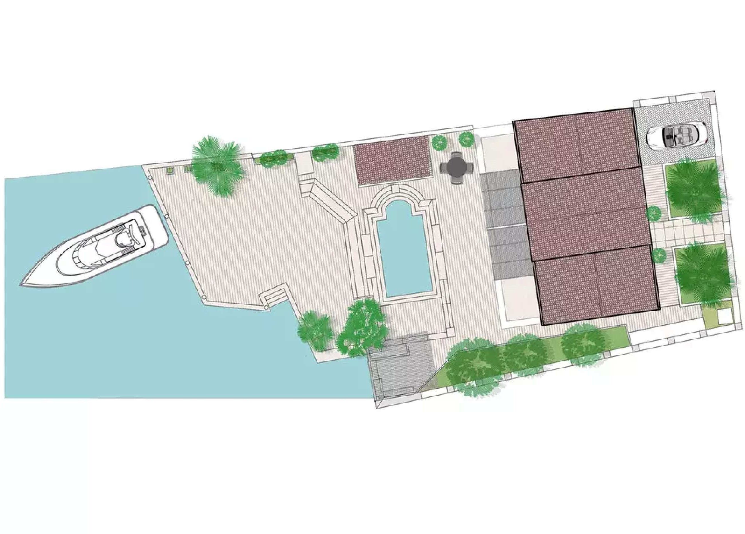 Luksuzna vila sa bazenom i privatnom vezom za jahte, na samoj obali mora,Risan-Kotor. - Amfora Real Estate