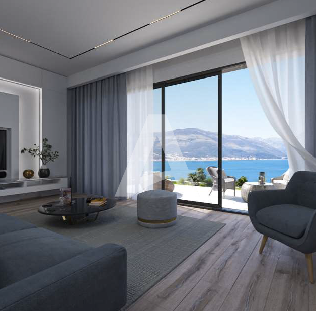 amforaproperty.com/Tivat, Krašići – dvosoban apartman 97m2 sa otvorenim pogledom na more u novom kompleksu na poluostrvu Luštica