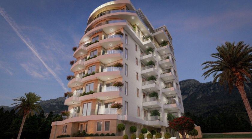 Novi kompleks u Bečićima sa bazenom, SPA  i pogledom na more - prodaja jednosobnih i dvosobnih stanova - Amfora Real Estate