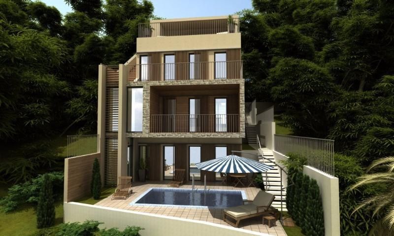 Dvosoban stan 75m2 sa bazenom i trajnim pogledom na more,Skočiđevojka-Budva - Amfora Real Estate