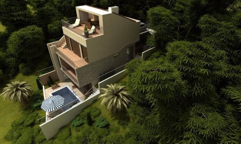 Dvosoban stan 75m2 sa bazenom i trajnim pogledom na more,Skočiđevojka-Budva - Amfora Real Estate