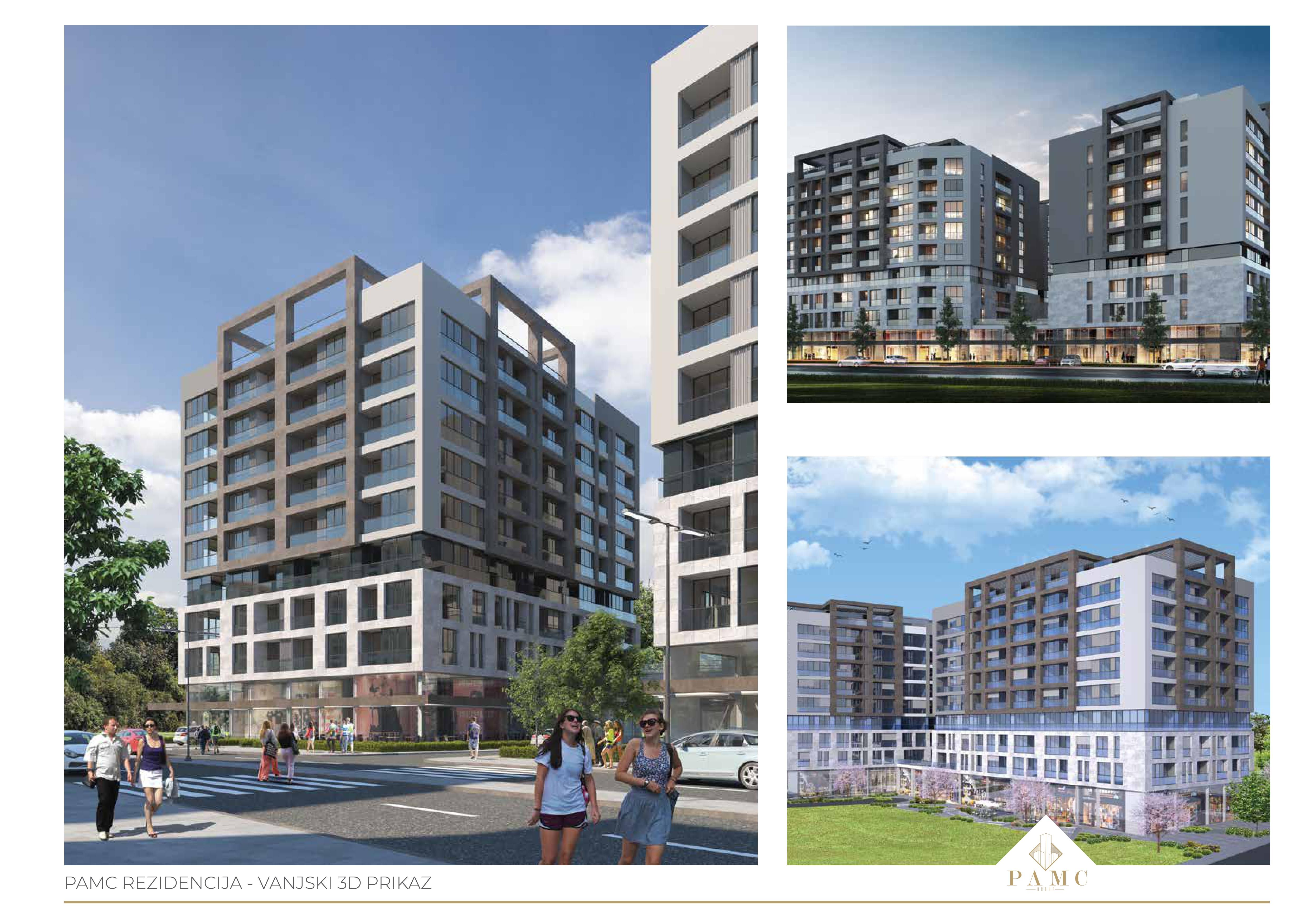 Jednosoban stan 41,7m2 u novogradnji,na ekskluzivnoj lokaciji u luksuznom kompleksu PAMC,Bar. - Amfora Real Estate