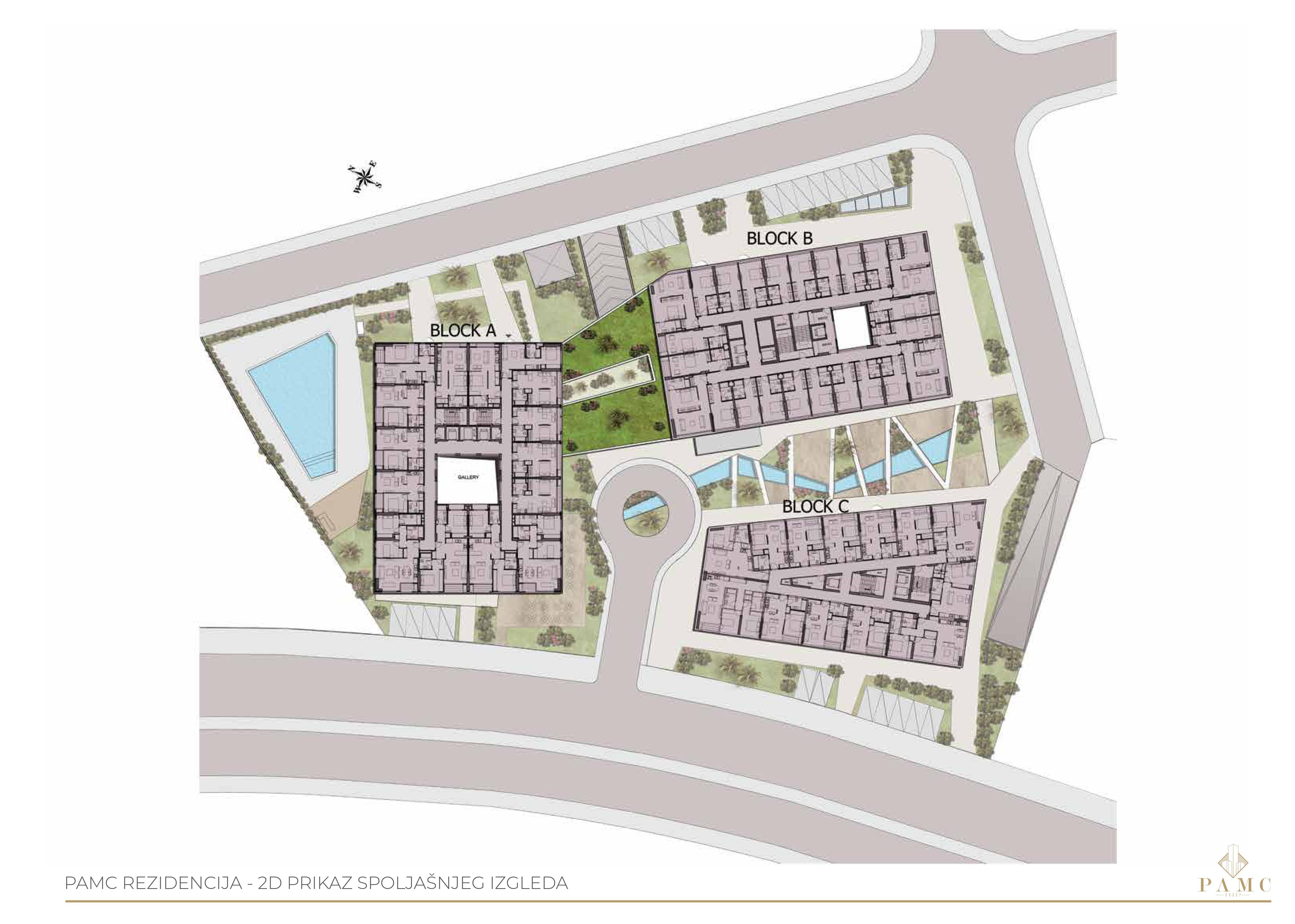 Jednosoban stan 41,7m2 u novogradnji,na ekskluzivnoj lokaciji u luksuznom kompleksu PAMC,Bar. - Amfora Real Estate