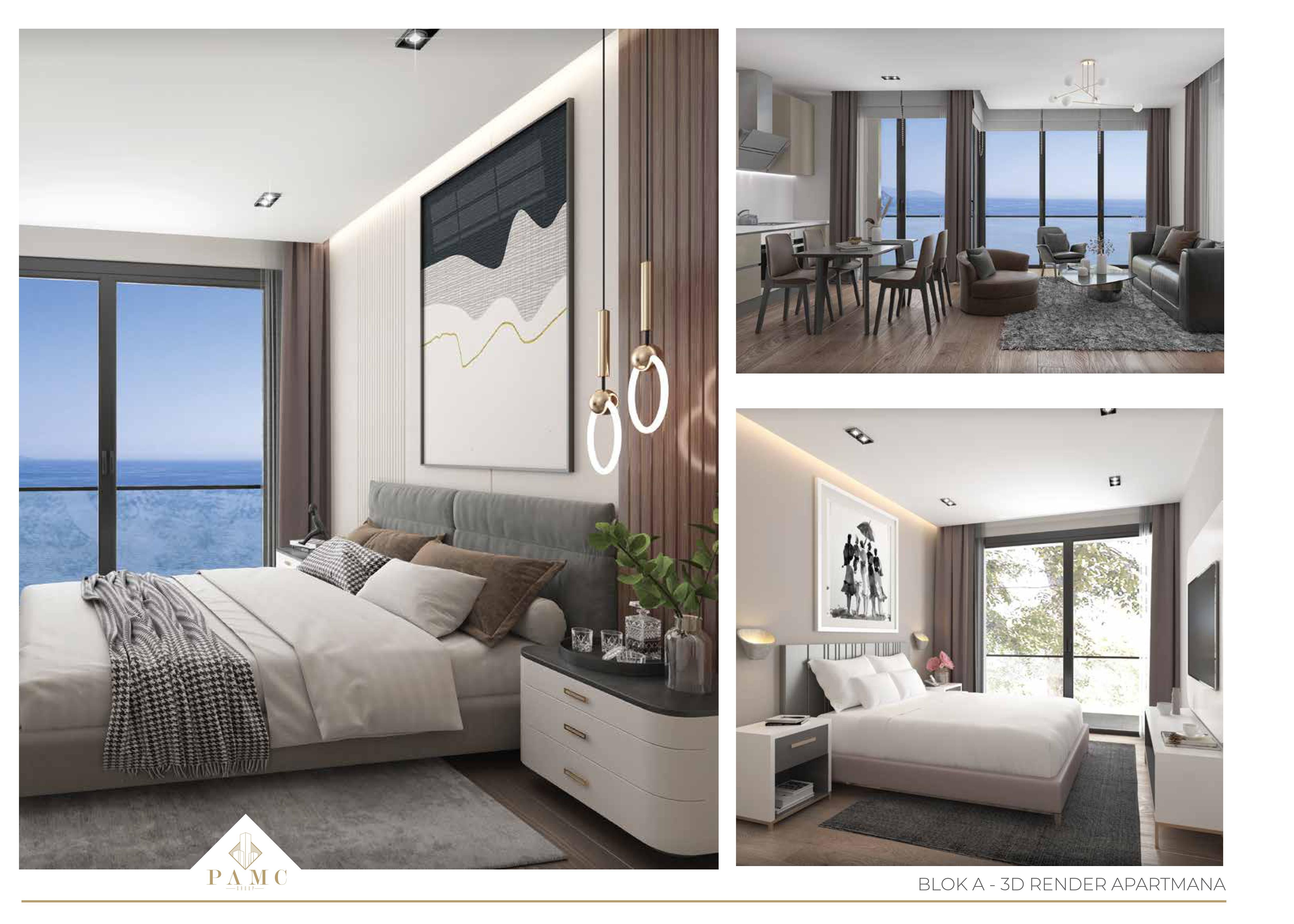 Jednosoban stan 41,7m2 u novogradnji,na ekskluzivnoj lokaciji u luksuznom kompleksu PAMC,Bar. - Amfora Real Estate