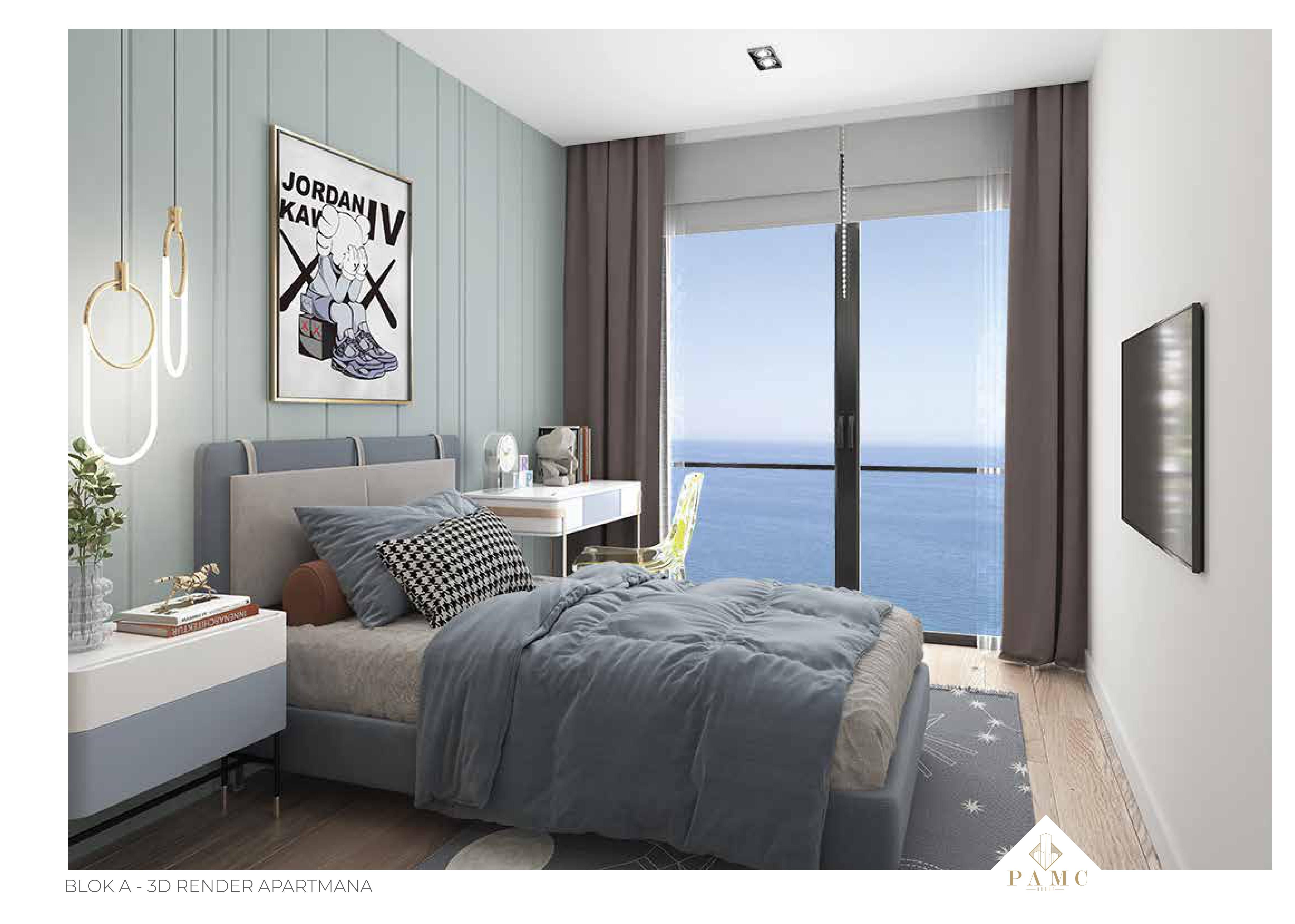 Jednosoban stan 41,7m2 u novogradnji,na ekskluzivnoj lokaciji u luksuznom kompleksu PAMC,Bar. - Amfora Real Estate