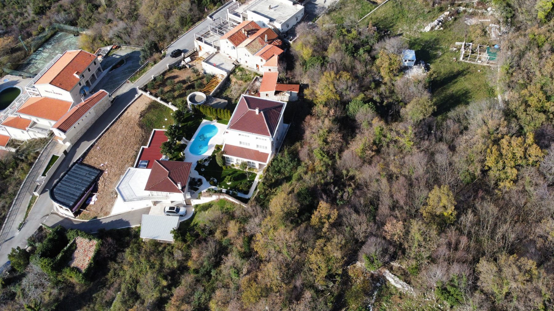 Urbanizovano zemljište u Blizikućama sa panoramskim pogledom na more i Budvansku rivijeru. - Amfora Real Estate