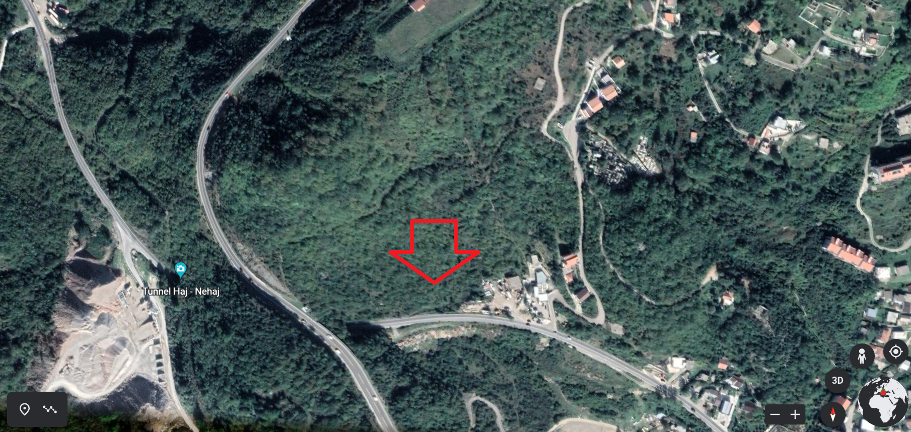 Urbanizovan plac 2544m2 iznad magistralnog puta Sutomore-Čanj,opština Bar. - Amfora Real Estate